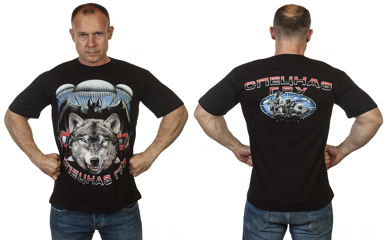 

Russian Spetsnaz Parachute Bat Wolf Special Forces T-Shirt 100% Cotton O-Neck Short Sleeve Casual Mens T-shirt Size S-3XL