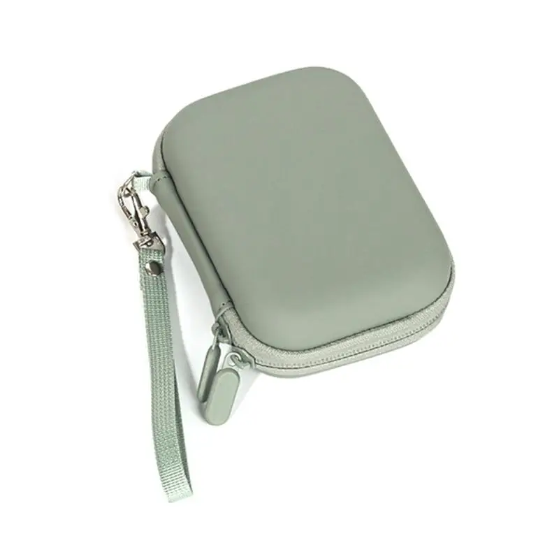 R53C Camera Storage Bag PU Leather Organiser for Small Camera Case Hard Shell