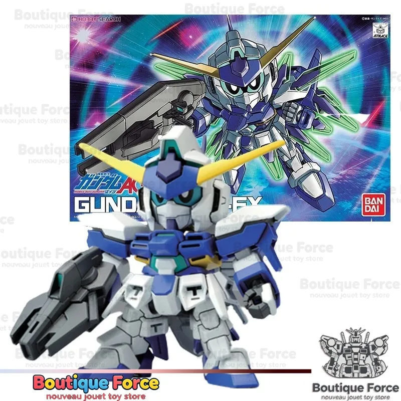 Bandai Gundam AGE-FX SD BB Gunpla Modellbausatz Anime-Figuren-Sammlung Offiziell Lizenziertes Action-Spielzeug für Kinder