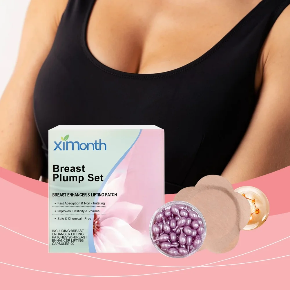 

【 Upgraded Version 】 Natural Essential Oil Chest Care Set - Deep Nourishing and Firming Chest Skin Massage Essential Oil