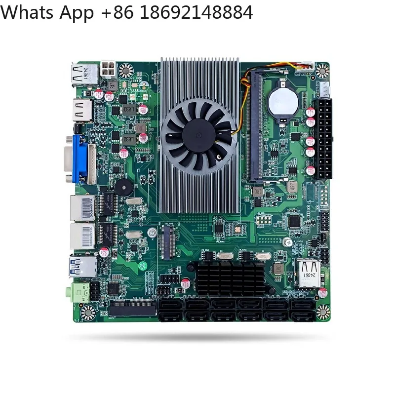 N95 industrial control NAS main board N5095 storage 12SATA multi-hard disk 2.5G/8111H dual network port IT