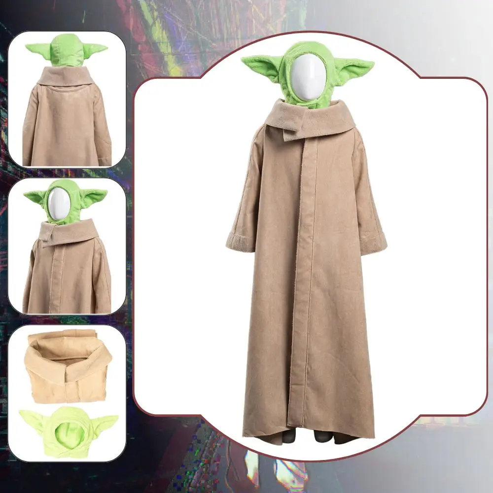 Star Cosplay Fantasia Costume para crianças, Toddler Long Robe Hat, roupas de Halloween, roupas de festa, crianças