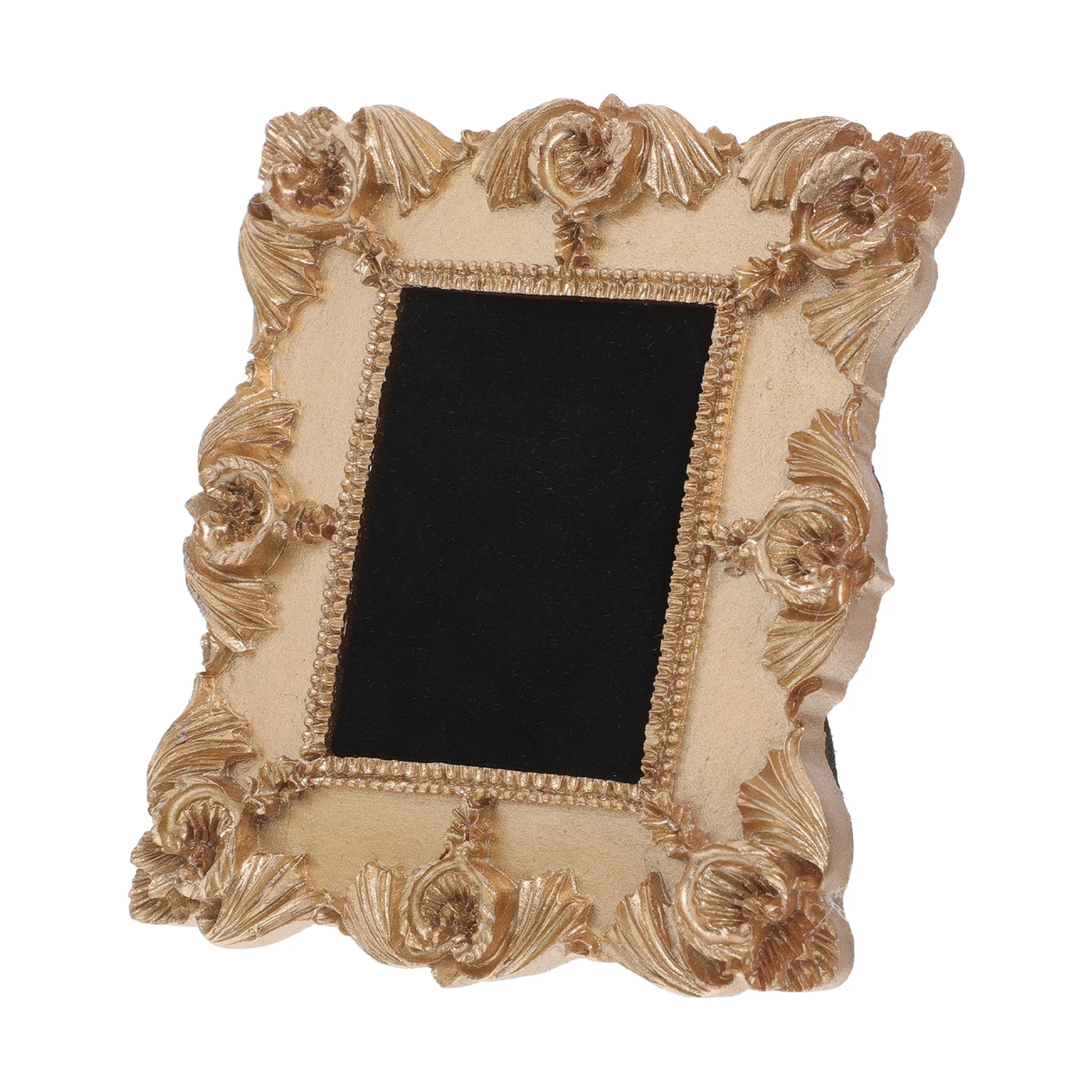 

Vintage Mini Picture Frame Jewelry Display Stand Resin European Retro Design for Manicure Necklace Earrings