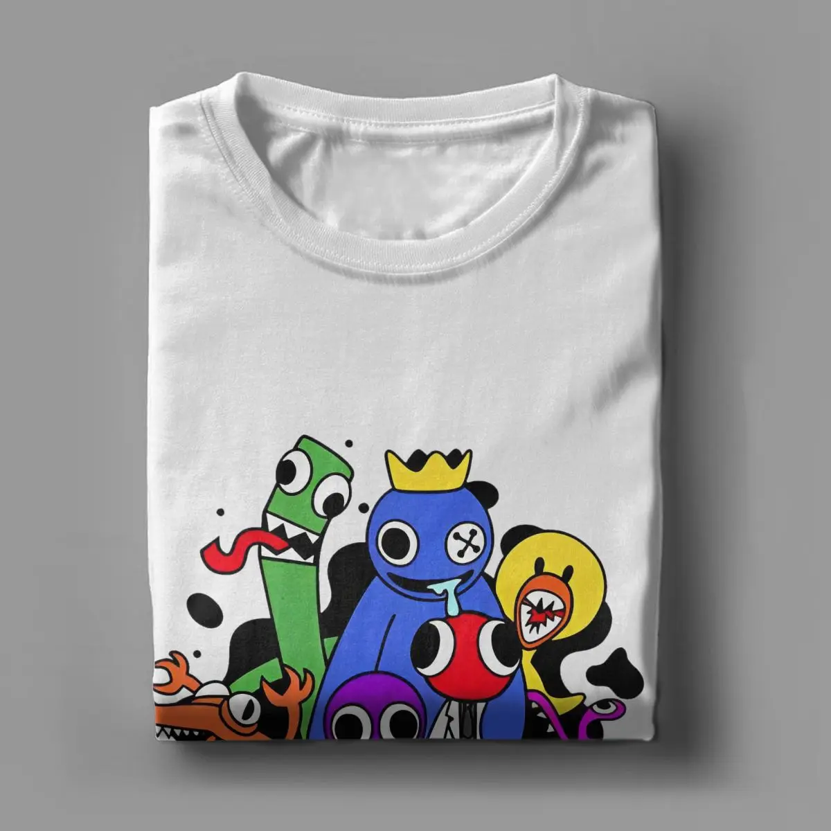 Rainbows Friend Cartoon T-shirt da uomo Wome Divertente maglietta in cotone Girocollo Manica corta T-shirt Idea regalo Top