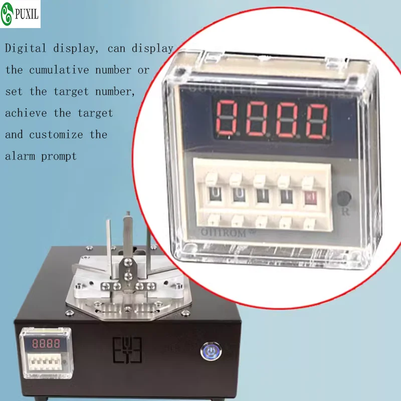 Magnetic Separator Machine 0-60 times/min Round Square Electronic Separator V-shape Auto Magnet Splitting Machine
