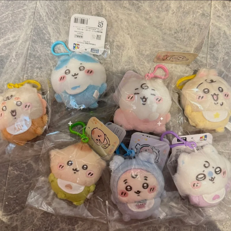 

Новый милый плюшевый кулон Chiikawa Hachiware Usagi, кавайная кукла, аниме, кукла, сумка, кулон, сладость, школьные подарки, праздничные подарки