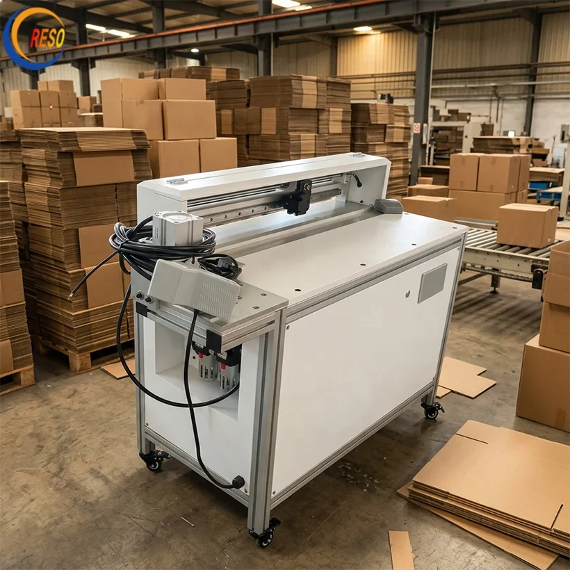 Automatic Slotting Solution for Packaging Industry  Grooving Cardboard Machine Packaging Box Grooving Machine