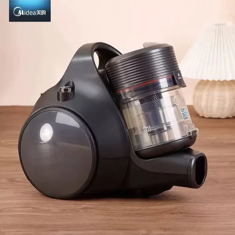 Midea vacuum cleaner household large suction dry and wet dual-purpose handheld strong high power
