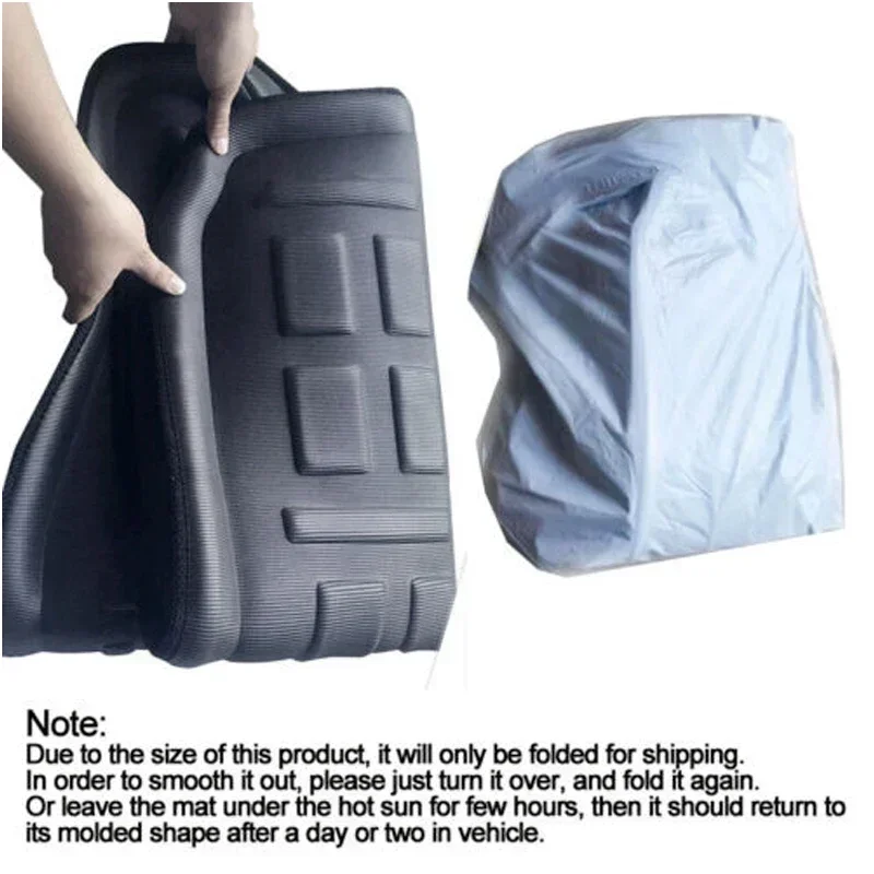 Car Mats For Wey 05 Mocha Coffee 01 2021 2022 2023 2024 TPE Material Anti-slip Water Proof Cargo Tray Trunk Mat Auto Accessories