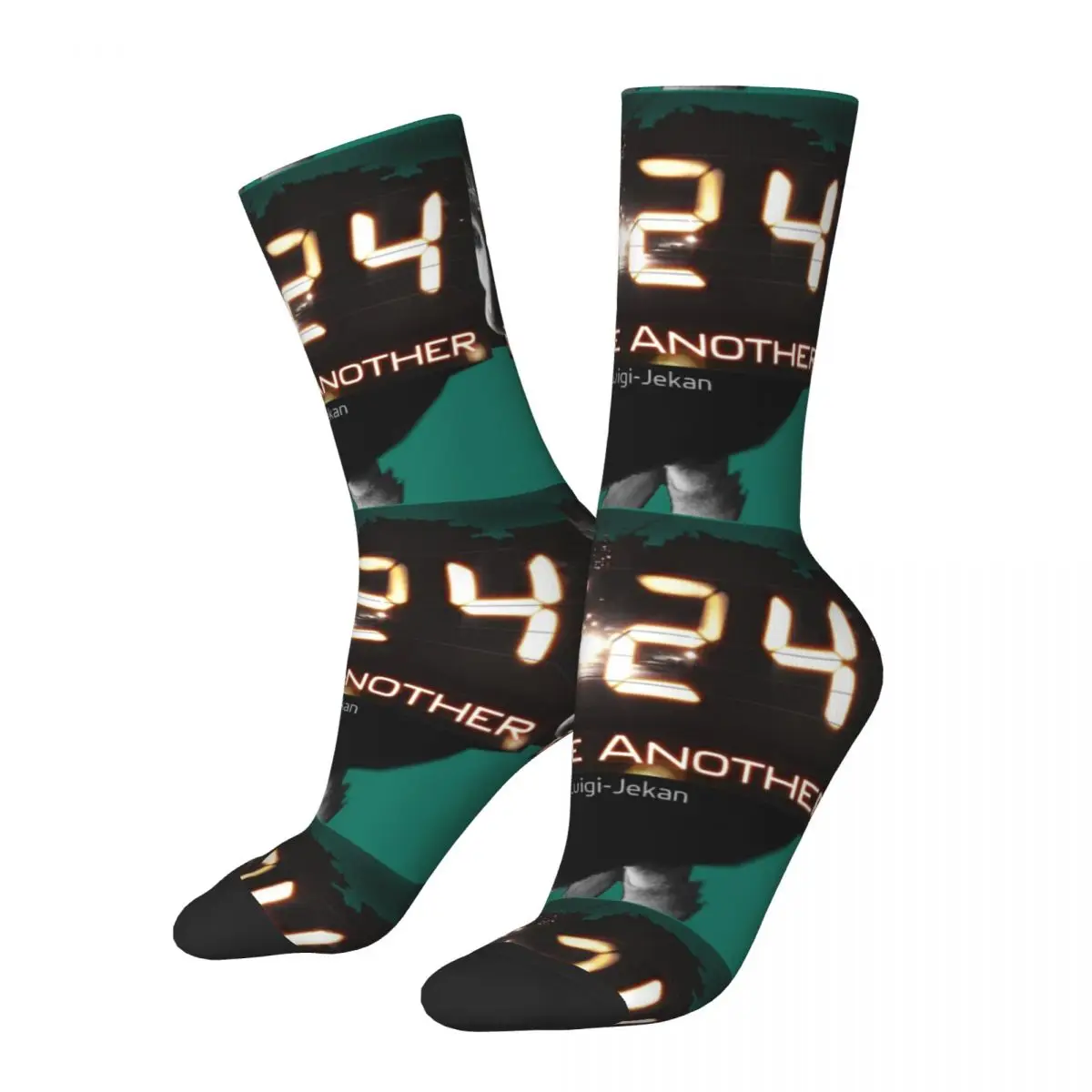 Hip Hop Vintage Jack Bauer Verrückte Männer Compression Socken Unisex Terrorist Harajuku Muster Gedruckt Lustige Neuheit Glücklich Crew Socke