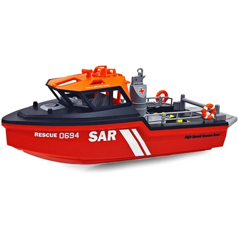

Rescue Tugboat 2.4G Wireless Remote Control Simulated Long Battery Life For Boys-Y44A