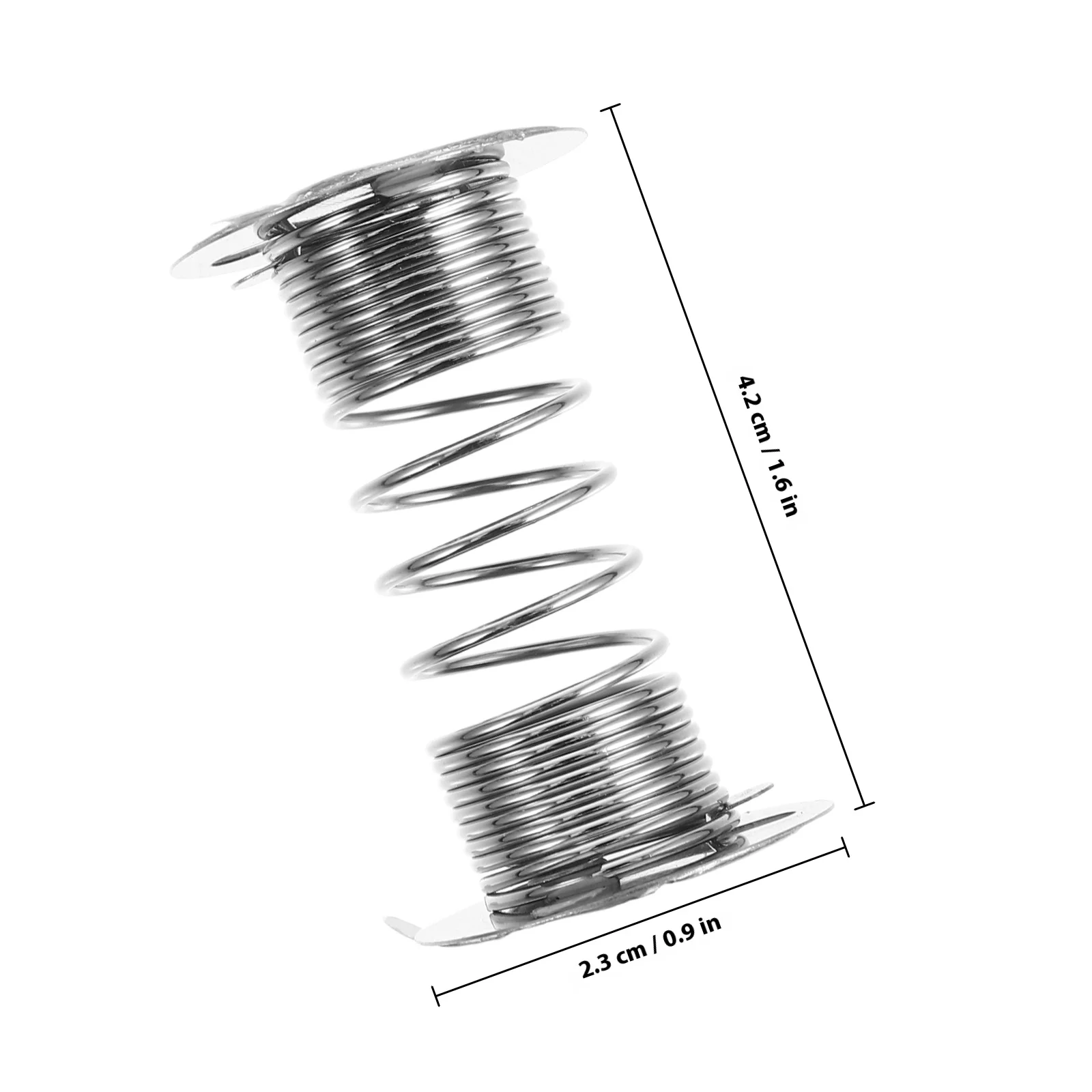 10pcs Metal Wobble Shaking Head For Diy Bobblehead Ornament Spring Car Dashboard Dancing Base Car Dashboard Toy Spring Base