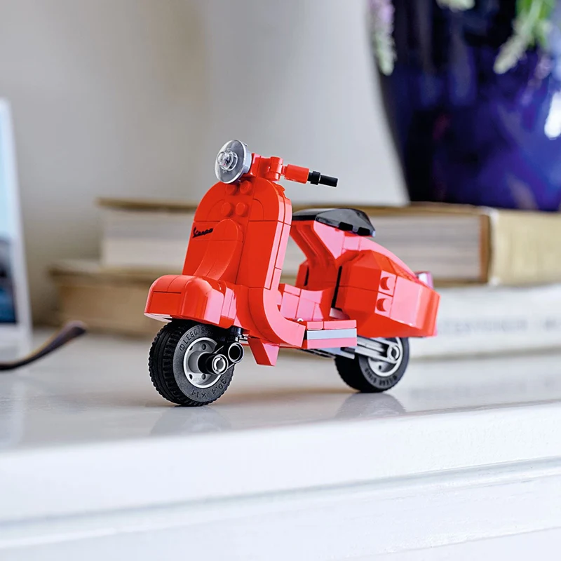 LEGO 40517 Vespa Yellow Edition Kids' Building Block Puzzle Toy for Boys