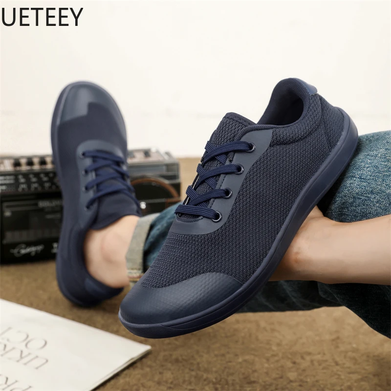 Nueva llegada de las cuatro estaciones, zapatillas antideslizantes para hombre, zapatillas informales, transpirables, resistentes al desgaste, zapatos de suela de moda joven, gran oferta