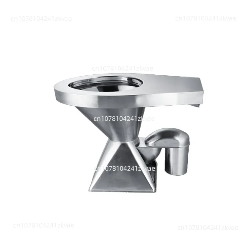 Stainless Steel Camping Floor Outlet Toilet Bowl Portable Rv Toilet for Bus and Yacht