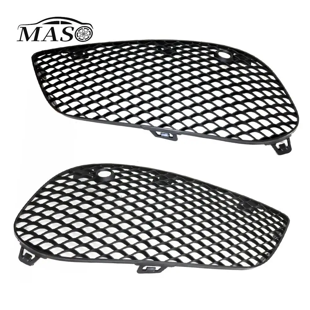 

Front Bumper Fog Light Lamp Grille Cover Honeycomb for Mercedes Benz C300 C400 C450 C450 4Matic 2058852623 2058852523