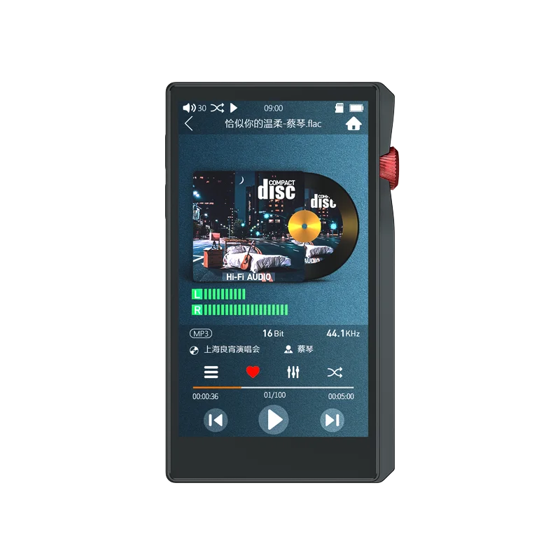 

HiFi MP3 Player with Bluetooth OTG USB Disk Lossless DSD High Resolution Digital Audio Music Player Support up to 1TB