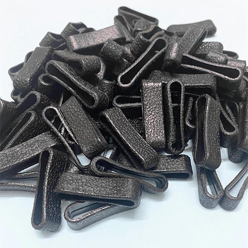 Leather Belt Keeper, Loop Ring, Buckle Parts, DIY Leather Craft Accessories, 45mm, 20Pcs