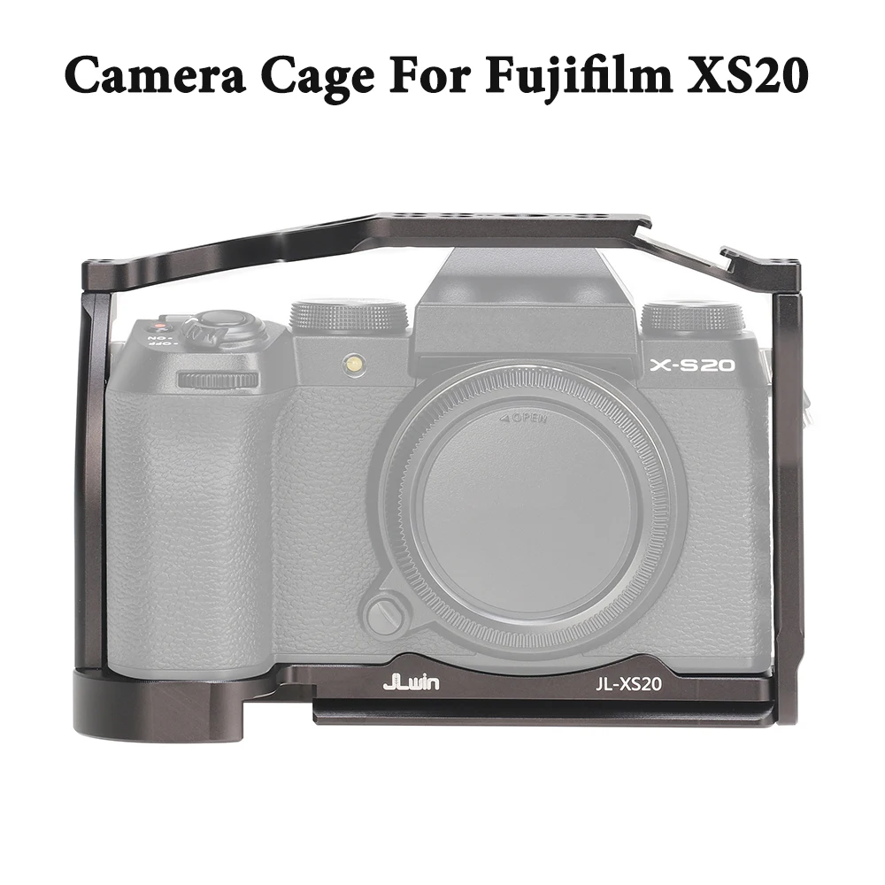 FOTGA Aluminum Camera Cage For Fujifilm XS20 Protective Case Video Film Movie Rig Stabilizer Frame for FUJI XS20 Top Handle Grip