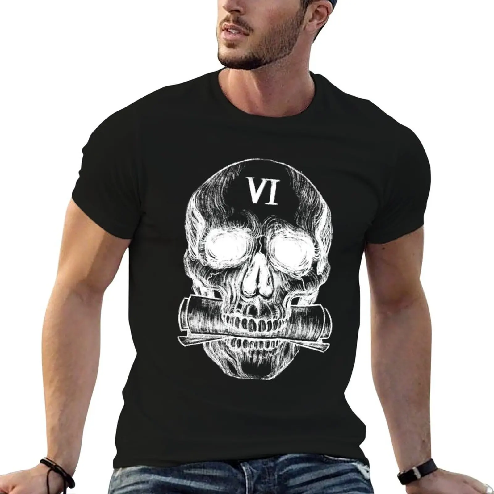 Six pour la vérité. Gideon The Ninth T-Shirt Worker Basic Tee-shirt à manches courtes