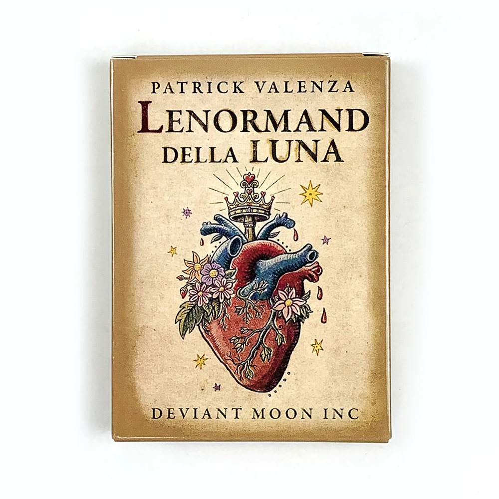 Hot-selling Lenormand Della Luna Tarot Deck A 36Pcs Fate Divination Oracle Cards Party Entertainment Board Game
