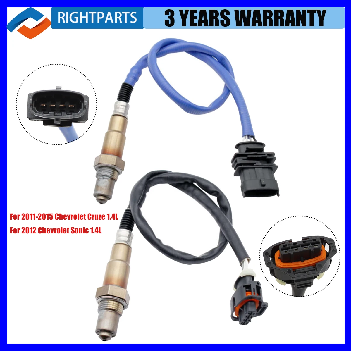 Up+Downstream Oxygen Sensor For Chevrolet Cruze 1.4L 2011 2012 2013 2014 2015 Sonic 2012 55572216 55572993 234-4528 234-4529