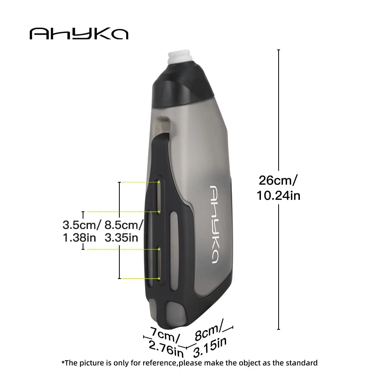 AliExpress AhyKa Aerodynamic Bicycle Water Bottle Set With Water Bottle Holder 600ml Light Road Bicycle Water Bottle Extrusion Design