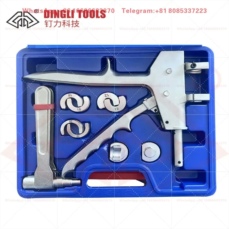Manual Slide Clamp & Pipe Expander Nail Clamp for Floor Heating Pipe Repair Use