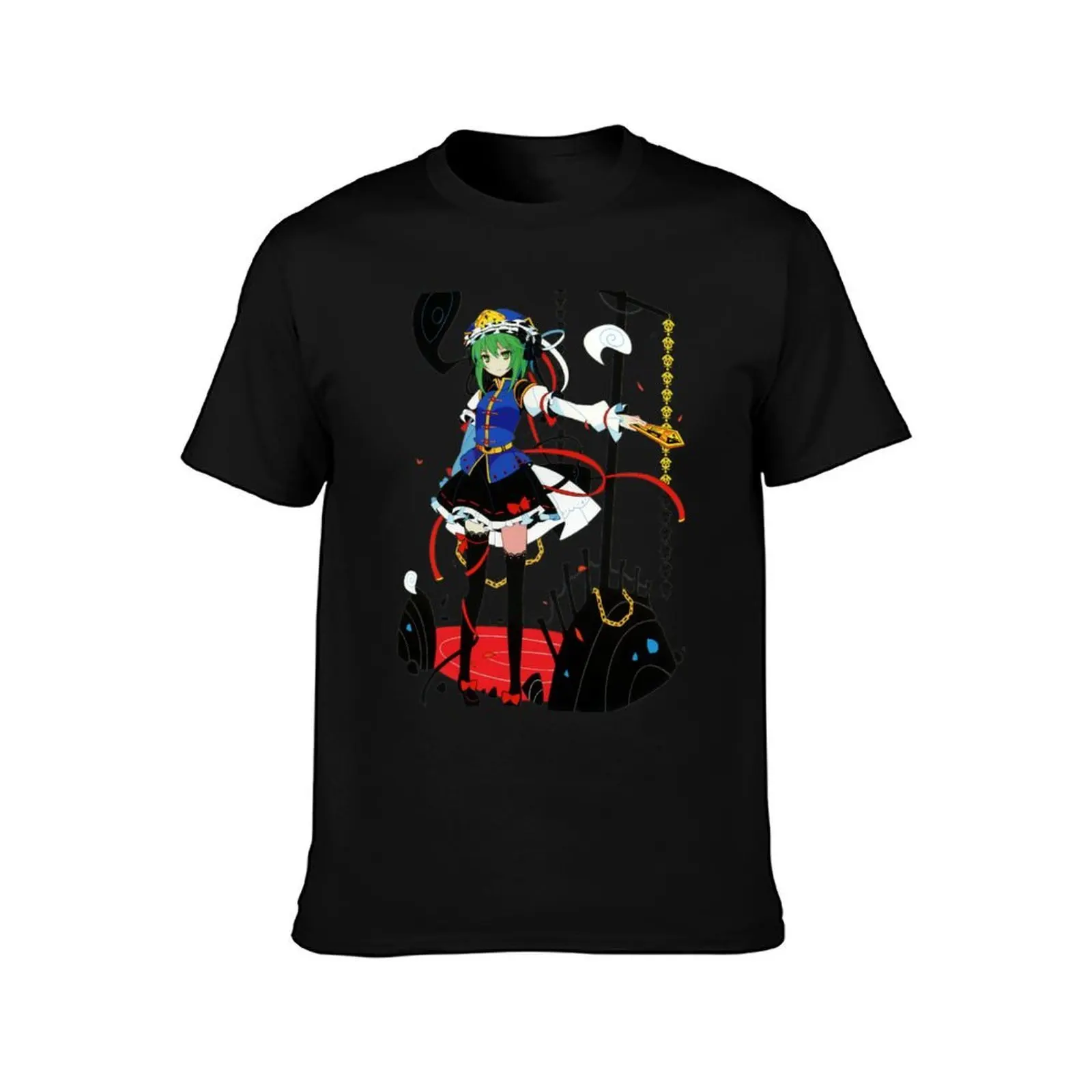 Touhou Project - Shikieiki Yamaxanadu T-Shirt, Summer Casual Cotton Tee, Oversized Streetwear Tops, Vintage Graphic Print