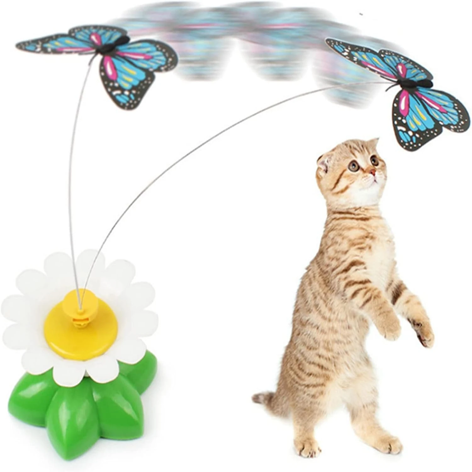 Energetic and Vibrant Interactive Cat Toy to Keep Your Feline Friend Entertained for Hours. Guaranteed Hit with Dynamic Features