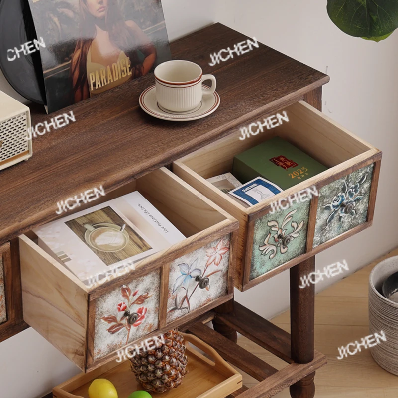 أثاث بسيط وحدة التحكم الجداول الحديثة كبار عالية رائع طاولة زاوية الشمال لطيف ميسا دي Entrada أثاث غرفة المعيشة