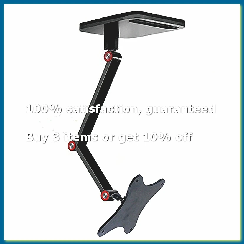●Monitor Stand Quick-Release Mount Aluminum Alloy Desktop Stand for 17-25 Inch Monitor Holder Support Bracket-ABFB