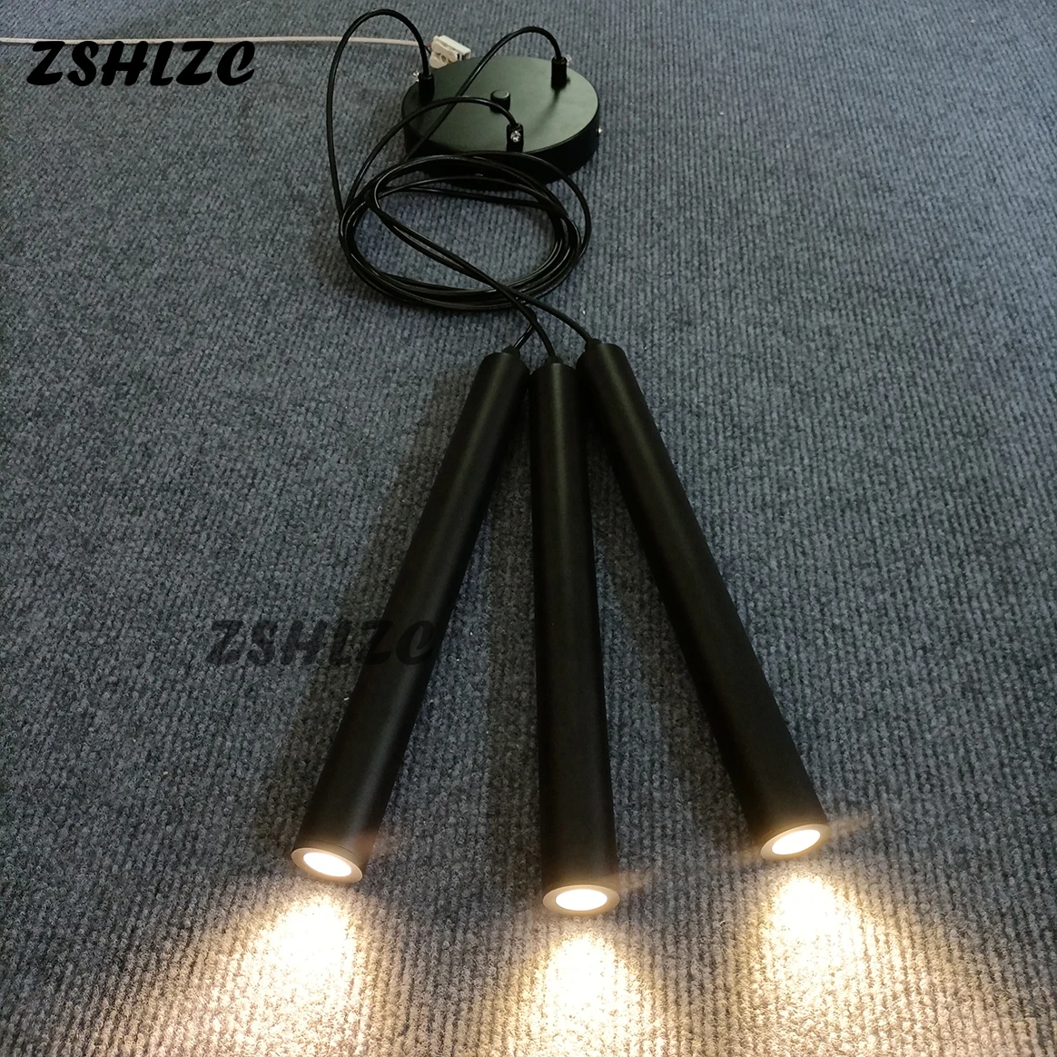 

Modern Led Pendant Light Chandelier Black White Bedside Spotlight Pendant Lamp For Dining Room Living Room Bedroom Hanging Lamp