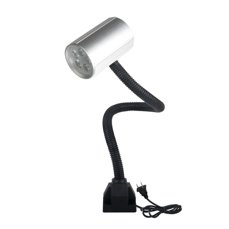 Customizable CNC Lathe Machine LED Tool Lamp Waterproof Flexible Gooseneck Factory Supplied with AC&DC Power Supply Work Light