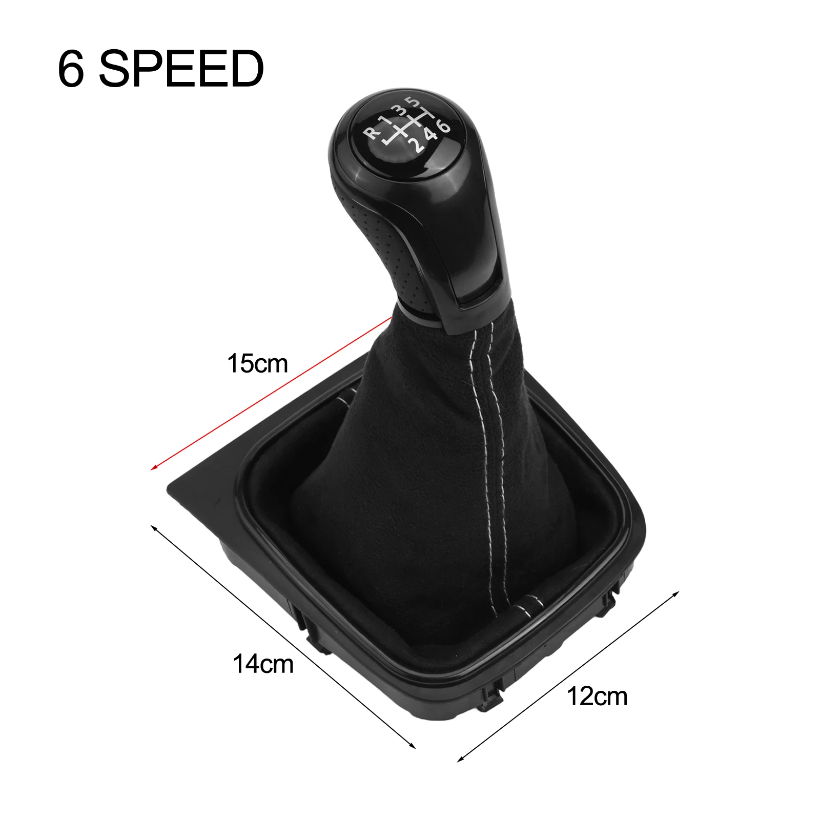 1 Pcs Car Gear Shift Lever Knob Boot For Golf For Jetta 5 Or 6 Speed Manual Car Lever Shifter HandBall Dust Cover