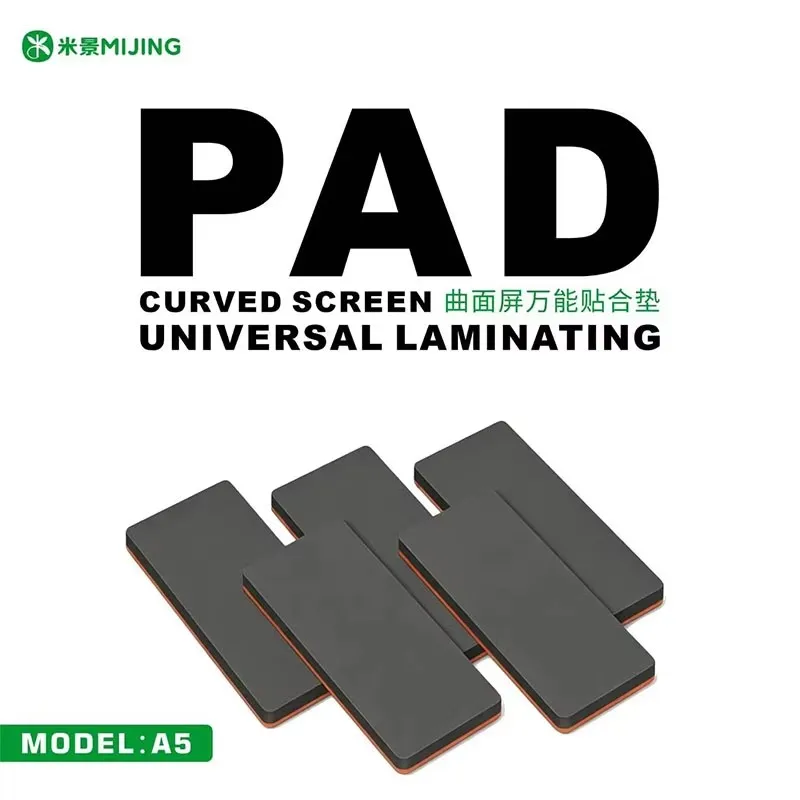 MIJING A5 Universal Curved Screen Sponge Lamination Pad, Explosion-Proof Alignment Mold For Mobile Phone OCA Screen Repair