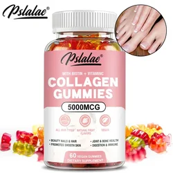 Collagen Gummies - Promote Hair Growth, Skin Care, Brighten Skin Tone, Hydrolyze Skin, Help Nail Bone Joints