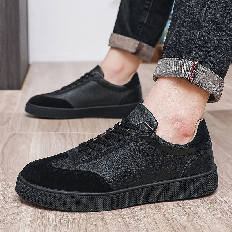 

Men's Sneakers Trendy Spring Breathable Fashionable Board Shoes Thick Bottom Versatile Soft Bottom Casual Sneakers
