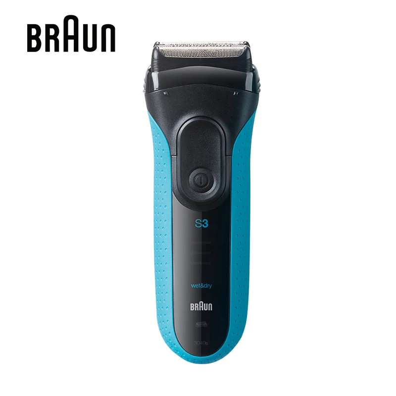 

Braun S3 3040s Electric Shaver 3 Floating Head Rechargeable Electric Men's Reciprocating Razor Quick Charge Wet And Dry Shaving