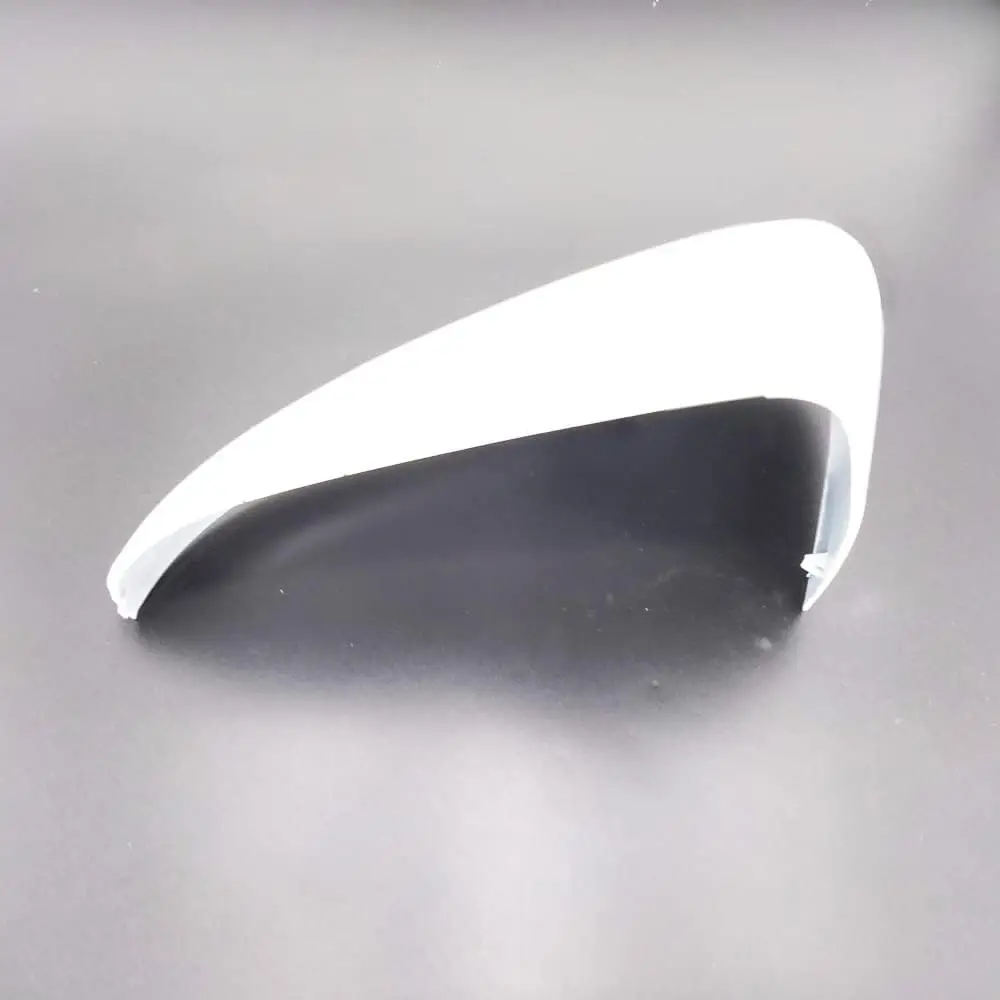 

White Left Driver Side Mirror Cover Cap Decoration Fit for Fusion 2013-2021