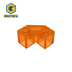 Gobricks 10PCS Building Blocks 2x2 Brick 45 degrees compatible with 87620 Children's toys Assembles Small Particle Parts Brick