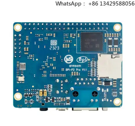 

Banana Pi BPI-P2 PRO Rockchip RK3308 64bits Quad-core Arm Cortex-A35 With POE Module 512M DDR3 8G EMMC Support WiFi