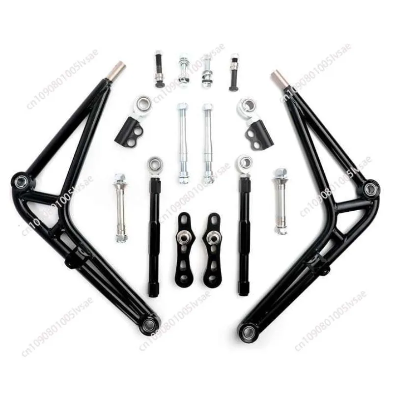 Suitable for racing competition BMW E36 E46 front and lower swing arm large angle, rear beam angle adjustment tie rod