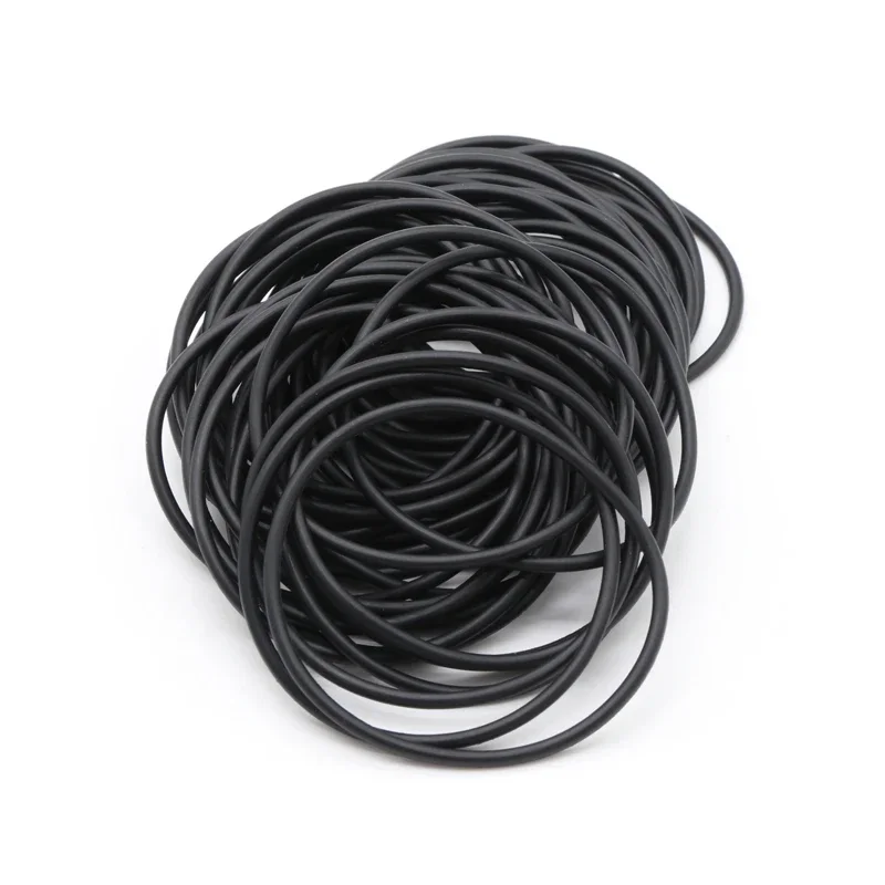 10/50szt NBR O Ring Gasket CS 1.8mm ID 1.6mm ~ 150mm Samochodowa guma nitrylowa Okrągła podkładka uszczelniająca typu O odporna na korozję i olej