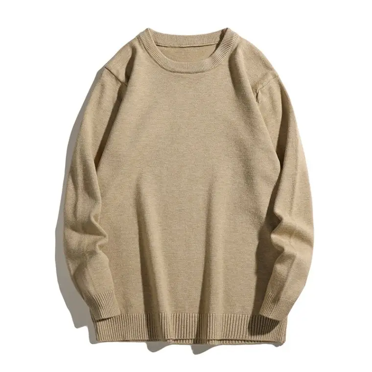 

Мужской круглый трикотаж Ne, теплый базовый слой, повседневный универсальный длинный све, полиэфирное волокно, осень-зима, модная застежка-молния