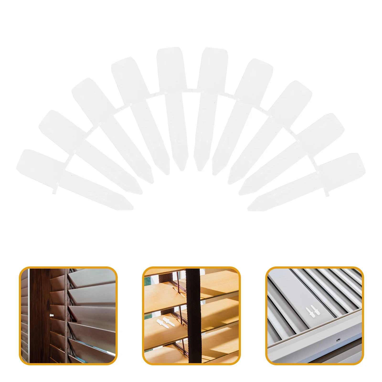 

20Pcs Shutter Repair Components Aesthetic Design for Functional and Attractive Shutters Shutter Replacement Kit
