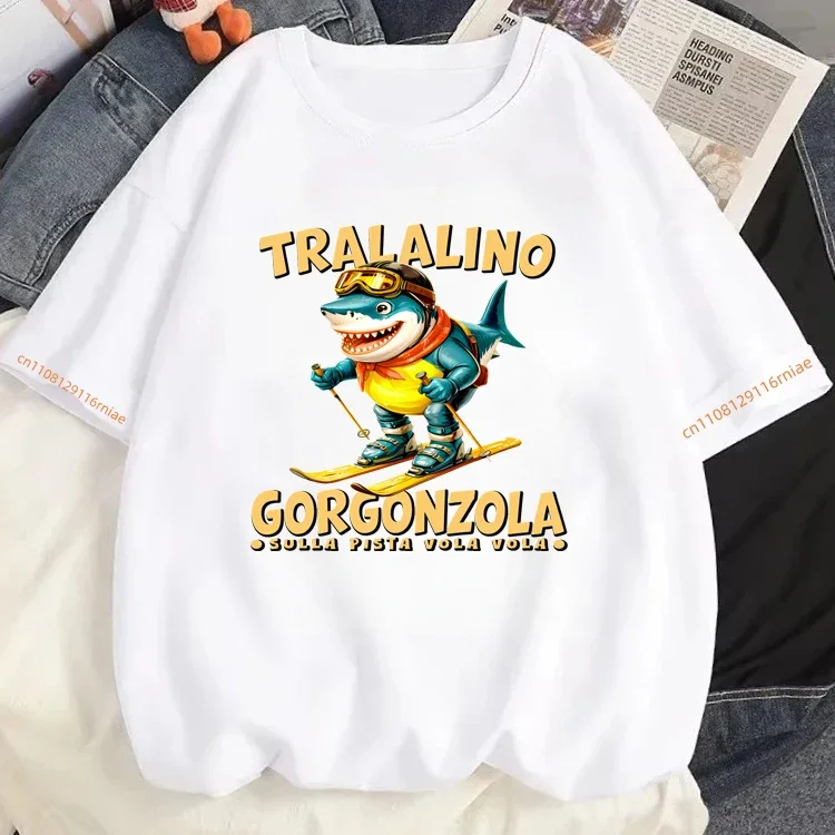 تي شيرت ممتع للأطفال من القطن الخالص بنسبة 100%! نمط جديد لعام 2026 مع طباعة شانغ هاي جينغ، فائق النعومة وصديق للبشرة