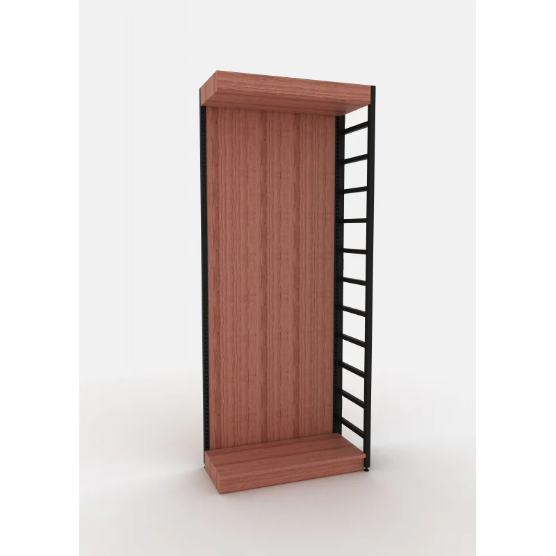 custom.Fashion Single-sided Display Racks Customized Gondola Supermarket Rack Store Shelf Sale