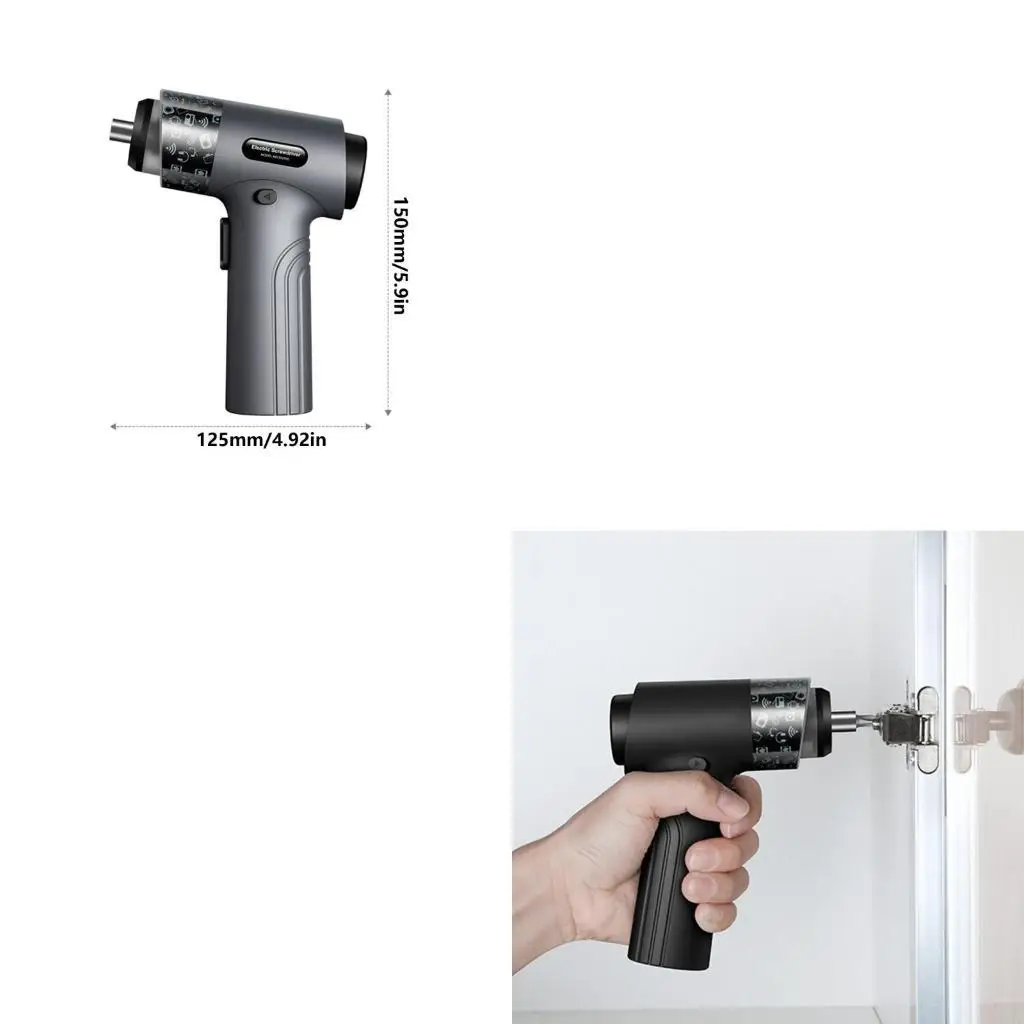 

Multiple Bit 36pcs Bits Rechargeable Screwdriver Set Electric Screwdriver Set for DIY Enthusiasts & Furniture Builders M4YD