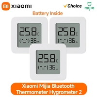 XIAOMI Thermometer 2 Mijia Electric Bluetooth Wireless Smart Hygrometer Thermometer Temperature Detection MI Mijia Home APP